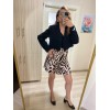 PİLELİ LEOPAR MİNİ ETEK PİLELİ LEOPAR MİNİ ETEK