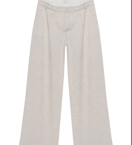 BELİ BOXER DETAYLI PANTOLON NATUR BELİ BOXER DETAYLI PANTOLON NATUR