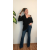Atlet Detaylı Bluz Siyah Atlet Detaylı Bluz Siyah