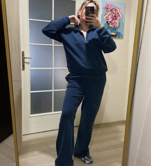 İpekyol Modal Kumaş Premium Kalite 2 li Takım Lacivert İpekyol Modal Kumaş Premium Kalite 2 li Takım Lacivert